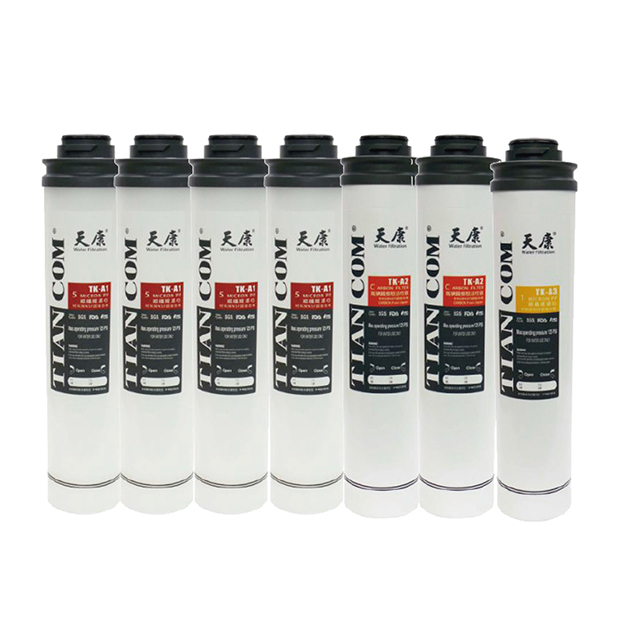 卡式濾心組｜TK一年份 前置3道組合包(共7支) / TK-A1/ TK-A2 / TK-A3 / PP濾心 / 活性碳 / 細過濾【天康淨水】