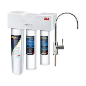 礦物型過濾｜S301 櫥下型三道式淨水器-鵝頸款【3M】【經典款】