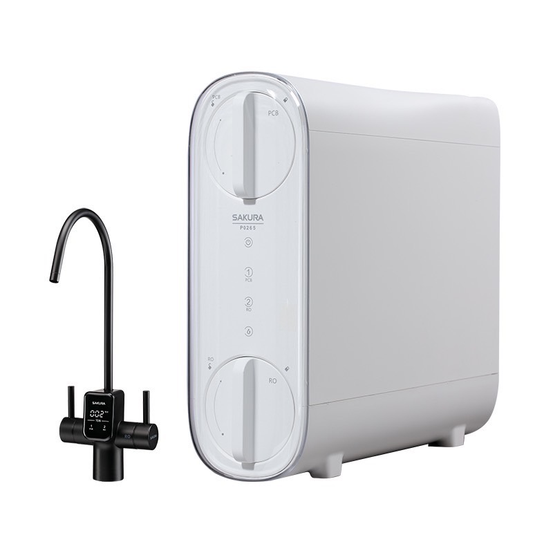 直輸式RO逆滲透｜ P0265 雙效RO淨水器(600G)(電子觸控龍頭) 【櫻花】【旗艦款】