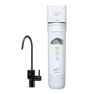 礦物型過濾｜ P0775 單管強效除鉛型淨水器(電子觸控龍頭)【櫻花】【旗艦款】