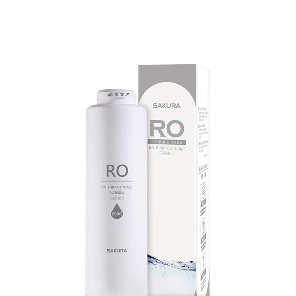 替換濾心｜F0186 RO膜濾心(600G)【櫻花SAKURA】【適用P0531/P0235A/P0261】