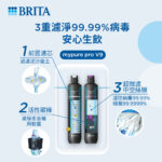 替換濾心組｜mypure pro V9 超微濾濾芯組(2支入)【德國BRITA】【適用V9】